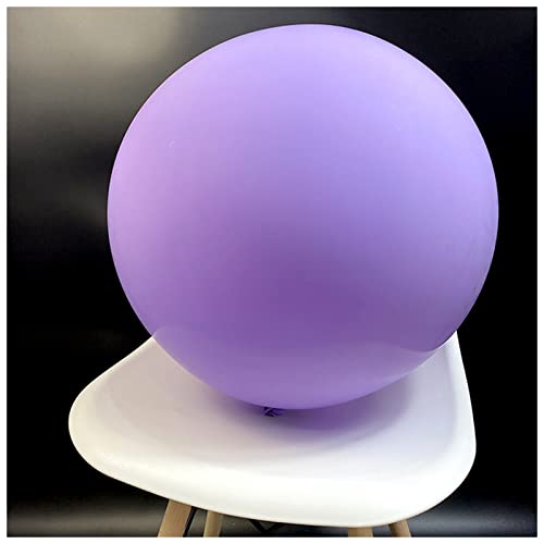 VERSLEH Happy Birthday Ballon 5/10/12/18 / 36inch Macaroon Große Ballons Geburtstagsfeier Dekorationen Hochzeit Yard & Garten Raumdekor Tisch Helium Ballon Luftballons(Purple,10inch 20pcs) von VERSLEH