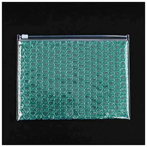 VERSLEH Luftpolsterumschläge 20 stücke Bubble Mailer Farbe Kunststoff ZIPLOCK Blase Bags wasserdichte Versandtasche Logistik Stoßdichte Tasche Geschäftszubehör 21x16cm Luftpolsterumschläge(Green) von VERSLEH