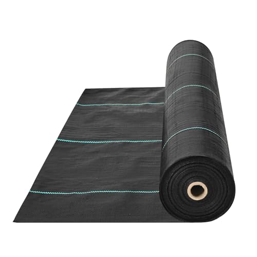 VEVOR 102g/m² Unkrautvlies Gartenvlies gegen Unkraut 1,8x91,4mm Unkrautfolie aus PP Wasserdurchlässig Reißfest Korrosionsbeständig Unkrautflies 570/700N Zugfestigkeit Unkrautschutz Bodengewebe VEVOR 102g/m² Unkrautvlies Gartenvlies gegen Unkraut 1,8x91,4mm Unkrautfolie aus PP Wasserdurchlässig Reißfest Korrosionsbeständig Unkrautflies 570/700N Zugfestigkeit Unkrautschutz Bodengewebe von VEVOR