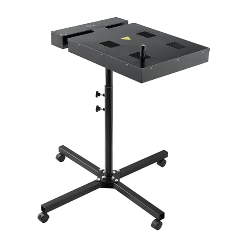 VEVOR Blitztrockner, 470 x 635 mm Blitztrockner für Siebdruck, Hochleistungs-Siebdrucktrockner mit höhenverstellbarem Ständer, 360°-Drehung, X-förmiger Basis, T-Shirt-Härtungsmaschine aus Stahl von VEVOR