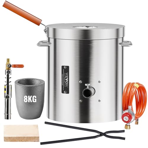 VEVOR JH8KGF Fusionsofen, silber, 21,7 x 1,81 LH VEVOR JH8KGF Fusionsofen, silber, 21,7 x 1,81 LH von VEVOR