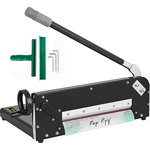 VEVOR Schneidemaschine A4, Breite 12 Zoll/30 cm, 300 Blatt, 0,5 – 4 cm, Brieföffner mit Sicherheitsschutz, Papierschneider, verlängerter Griff, Schere, präziser Schnitt, Büro 3bdl45lkzp von VEVOR