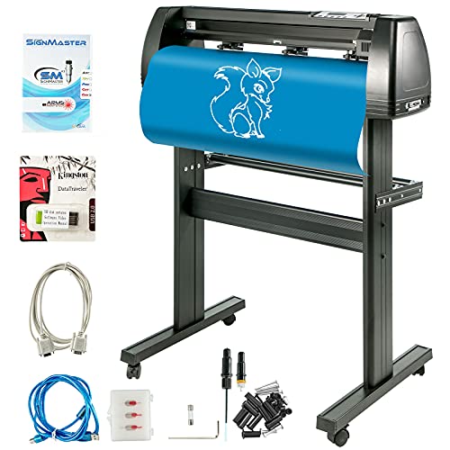 VEVOR Vinyl Schneideplotter 720 mm Vinyl Cutter Plotter Slogan Cutting Plotter Desktop Machine 28 Inch mit der Software VEVOR Vinyl Schneideplotter 720 mm Vinyl Cutter Plotter Slogan Cutting Plotter Desktop Machine 28 Inch mit der Software von VEVOR