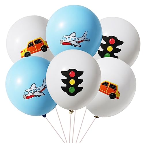 30St Latexballons Folienballons Schwarzgoldenes Luftballon-Girlanden-Set beige Luftballons LED-Ballonlichter Ballons Dekoration Partyballons fröhliche Autoballons Ballons Auto VICASKY von VICASKY