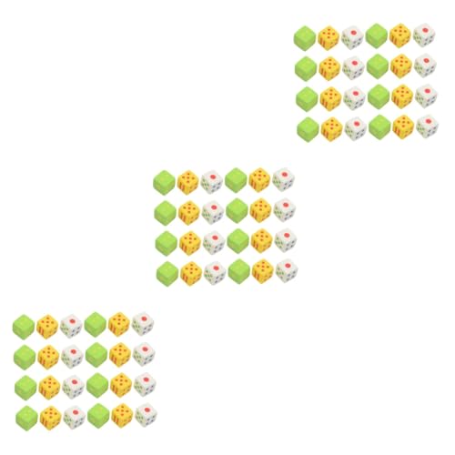 54 Sätze Würfel Radiergummi Kuchen Reversibel Mundwasser Feendekoration Rand Apollo Muffin-ausstellungsständer Süßigkeitentablett Drehscheibe Modell Dekoration Basishalterung Innen VICASKY von VICASKY