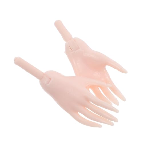 VICASKY 1 Paar Puppenpalme Zubehör Lampenschirme Reparaturwerkzeugpuppen Realistische Puppen DIY Puppen Teile Modellieren von Handspielzeug aus Stoff Bastelteile für Puppenhand Plastik von VICASKY