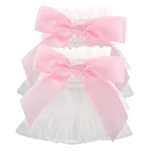 VICASKY 1 Paar Schleifenärmel Armbinde Nagelmanschette Handmanschette Spitzenmanschettenärmel Spitzengelenksmanschetten Spitzenmanschetten für Frauen Ärmel aus Spitze Stoff VICASKY 1 Paar Schleifenärmel Armbinde Nagelmanschette Handmanschette Spitzenmanschettenärmel Spitzengelenksmanschetten Spitzenmanschetten für Frauen Ärmel aus Spitze Stoff von VICASKY