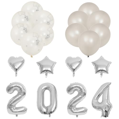 VICASKY 1 Satz Aluminiumfolie Silber Deko Ballon Party Layout Requisiten Autos Luftballons Gold Luftballons von VICASKY