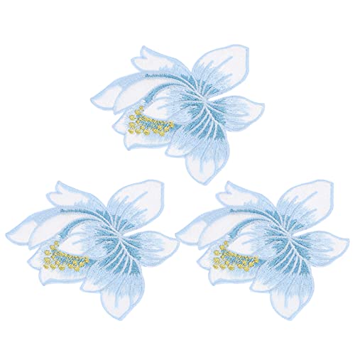 VICASKY 1 Set Stickerei Patch Blau Lotus N?Hen auf Applique Floral Aufkleber Dekoration Zubeh?r für Kunst Handwerk DIY Decor Jeans Jacken Kleidung Taschen VICASKY 1 Set Stickerei Patch Blau Lotus N?Hen auf Applique Floral Aufkleber Dekoration Zubeh?r für Kunst Handwerk DIY Decor Jeans Jacken Kleidung Taschen von VICASKY