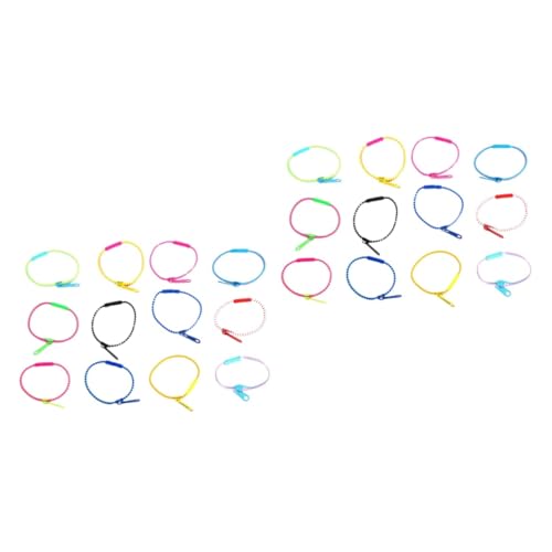 VICASKY 100 Stk Freundschaftsarmband mit Reißverschluss Raupen-Kugelspielzeug aufblasbares Hammerspielzeug friendship bracelet plastikenten Armband Spielzeug für Kinderarmbänder von VICASKY