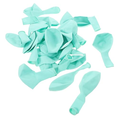 VICASKY 100st Dekorative Luftballons Hochzeitsballons-kit Hochzeitsfest-ballons Festivalballons Luftballons Für Bogen Partydekorationen Party Mit Latexballons Partyzubehör Blue Emulsion von VICASKY