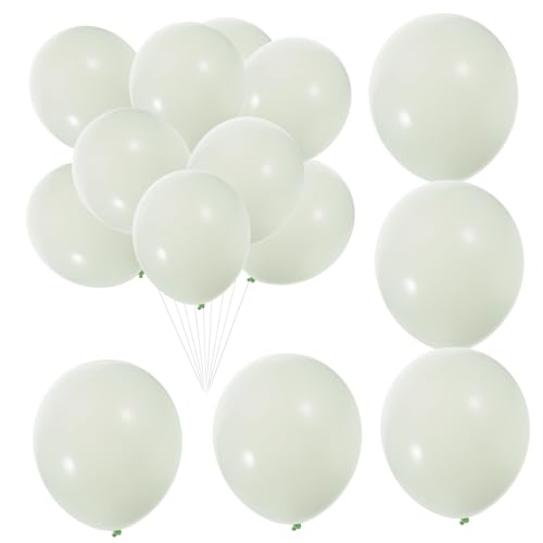 VICASKY 100st Dekorative Luftballons Partydekorationen Hochzeitsballons-kit Hochzeitsfest-ballons Luftballons Für Bogen Festivalballons Luftballons Für Geburtstagsfeiern Emulsion Green von VICASKY