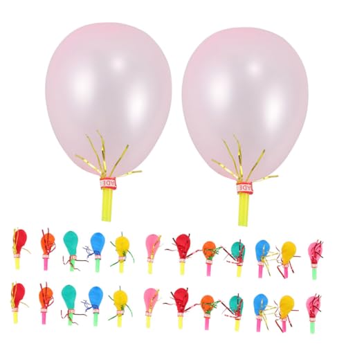 VICASKY 100st Pfeifenballon Schlagballon Punschballon Für Kinder Karnevalspreise Für Kinder Stanzballon Für Kinder Party Pfeift Krachmacher-ballon Partygeschenke Für Den Karneval Plastik von VICASKY