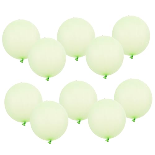 VICASKY 10St Luftballons stanzen prallen Ballongirlande Ballonbogen Ballonständer partyknaller kinder Spielzeuge taschenschirme spielzeug Punschballons für die Party Schlagbälle Green von VICASKY