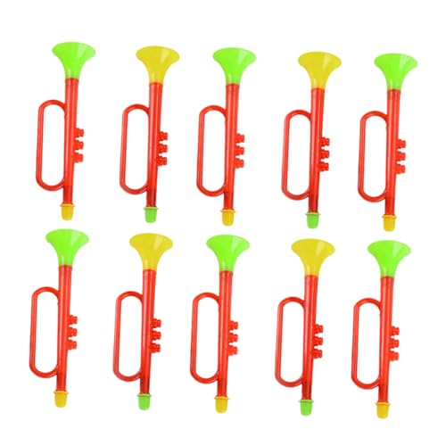 VICASKY 10St pädagogisches Trompetenspielzeug Horn Musikspielzeug Blasrohr dynamisches Mikrofon kindertrompete trompete toy set Trompetenspielzeug für Trompete von VICASKY