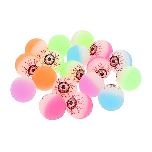 VICASKY 120 Stk Eye Hüpfball halloween halloween assecoires Halloween-Horror-Requisiten Gruseliges Partyzubehör Halloween-Augen-Requisiten realistische Augen-Requisiten von VICASKY