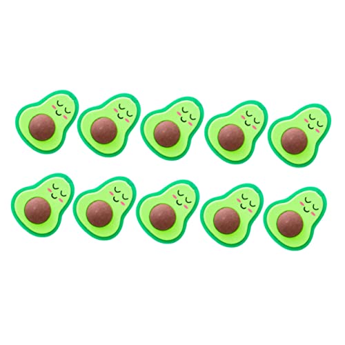 VICASKY 18 Stk Avocado-Radiergummi Niedliche Radiergummis bastelset basteln für mini kuscheltier Cartoon Radiergummis avocadoförmige Radiergummis von VICASKY