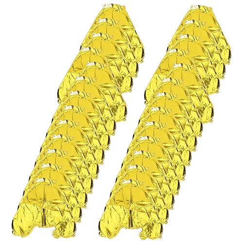 VICASKY 200 Stk Alphabet-Folienballons Roségold Partyzubehör Buchstaben Luftballons hochzeitsdeko hochzeits dekoration Geburtstagsfeier Ballon luftballons im neujahrsstil Aluminiumfolie von VICASKY