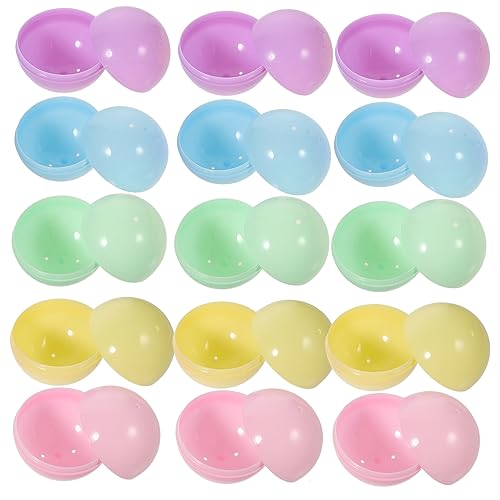 VICASKY 25st Gacha Gastgeschenke Für Ostern Befüllbare Ostereier Befüllbare Eierschale Ostereier Aus Plastik Ostereier Leer Leere Eier Plastikeier Pp-material von VICASKY