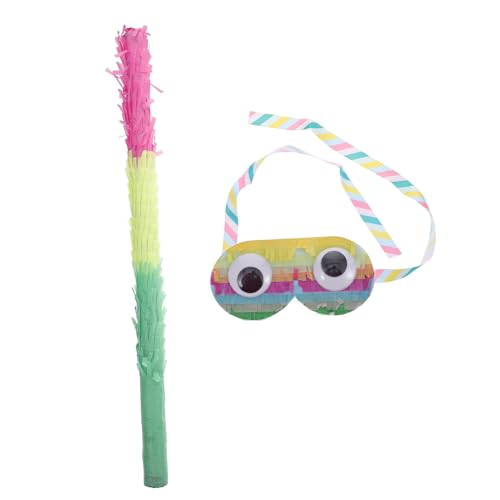 VICASKY 2St Piñata Pinata-Stick und Spielzubehör zum Geburtstag Kinder s pinata stab Pinata Stöcke Pinata-Sticks für die Party Pinata-Süßigkeitsspielzeug Papier Colorful von VICASKY