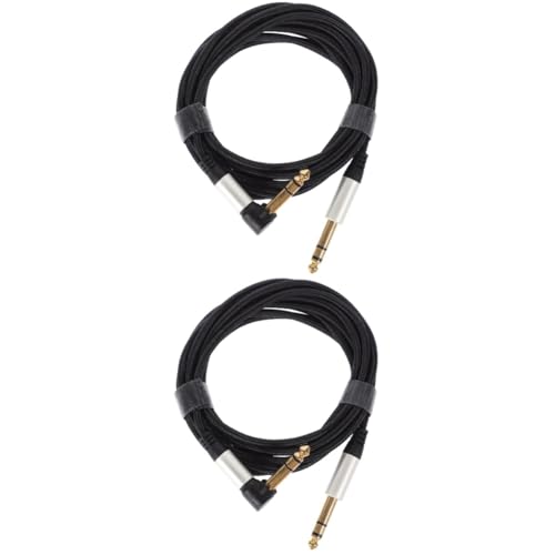 VICASKY 2st Audioleitung Wirkung Gitarrenkabel Patch Internetkabel Gitarreneffektpedale Adapter-effektkabel Gitarren-audiokabel Audioverbindungskabel E-bass-audiokabel Gitarrenpart Nylon von VICASKY