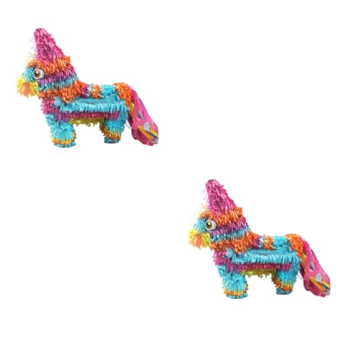 VICASKY 2st Fiesta-piñata Geschlecht Offenbaren Piñata Esel-piñata Partydekorationen Ornamente Für Kinder Tierische Piñata Pinata-füller Für Erwachsene Junge Geburtstag Pinata Mini-piñata von VICASKY