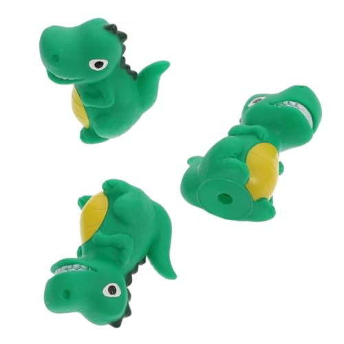 VICASKY 3 Stück Dinosaurier Plug In Miniatur Tierfiguren Dekorationen Geburtstagskuchen Dekorationen Kuchen Dinosaurier Mini Spielzeug Mini Cupcake Geburtstagskuchen Topper von VICASKY