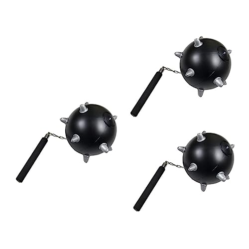 VICASKY 3st Aufblasbarer Meteorhammer Aufblasbarer Hammer Spielzeughämmer Aufblasbares Partyspielzeug Partyzubehör Für Kinder Lernspielzeug Für Kinder Kinderzimmerdekoration Pvc Black von VICASKY