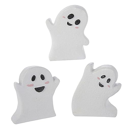 VICASKY Halloween Geist Zeichen Halloween 3pcs Holz Tischplatte Zeichen Geist Dacoratin Decor von VICASKY