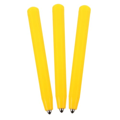 VICASKY 3st Magnetischer Zeichenbrettstift Stifte Für Magnetzeichenbretter Magnet-zeichenbrettstift Malstift Magnetischer Zeichenstift-ersatz Zeichenbrett Stifte Yellow Abs von VICASKY