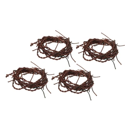 VICASKY Thema 4pcs Halloween Gefälschte Stacheldraht Realistische Draht Kette Für Western Themen Veranstaltungen von VICASKY