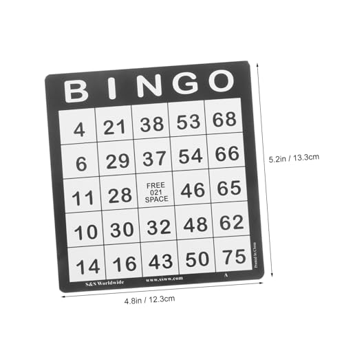VICASKY 50 Stück Portable Bingo Karten Papier Partyspiele für Interaktiven Familienspaß Lehrreiche Zahlenkarten für Vielseitig Einsetzbar bei Geburtstagsfeiern Reisen und VICASKY 50 Stück Portable Bingo Karten Papier Partyspiele für Interaktiven Familienspaß Lehrreiche Zahlenkarten für Vielseitig Einsetzbar bei Geburtstagsfeiern Reisen und von VICASKY