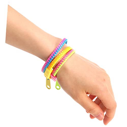 VICASKY 50 Stück Reißverschlussarmband Für Kinder Bulk-spielzeug Für Kinder Reißverschlussarmbänder Für Kinder Kinderspielzeug Aufblasbares Hammerspielzeug Armband Für Die Party von VICASKY