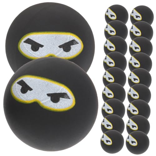 VICASKY 50 Stück hüpfendes Ballspielzeug outdoor Ninja-Bälle Kleinkinderball Sportbälle hohle Kugel große Hüpfbälle professionelle Bälle Halloween-Hüpfball Bälle Masse Gummi von VICASKY