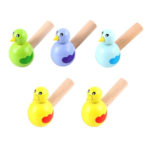 VICASKY 5St Vogelpfeife kinderinstrumente musikinstrumente musikinstrument Tier Pfeife bird toys kreative Pfeife Musikspielzeug für Holz von VICASKY