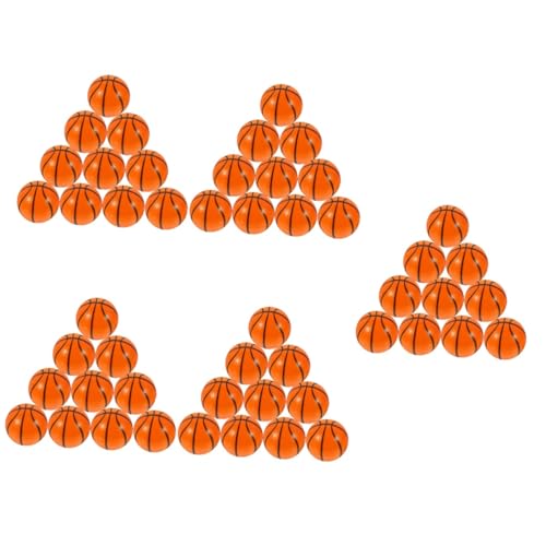 VICASKY 60 Stk Basketball-Tortenaufsatz birthday cake decoration birthday cake topper Backdekoration Mini-Kuchendekoration Basketball-Kuchendekorationen Basketball-Cupcake-Topper Pu von VICASKY