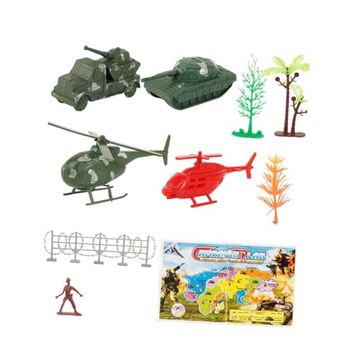 VICASKY 61st Militärisches Sandtischspielzeug Modelle Militärspielzeug Spielzeuge Militärmodellspielzeug Militärspielset Für Kinder Militärsoldat Spielset Spielzeugset Schreibtisch von VICASKY