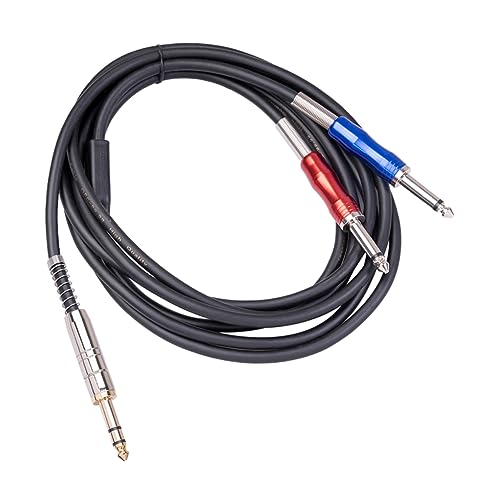 VICASKY Audio Kabel Stereo Auf Dual Mono Adapterkabel OFC Kupferleiter 3 Meter Für Gitarre Mixer Und Audio Equipment Hochwertiges Audiokabel Für Optimale von VICASKY