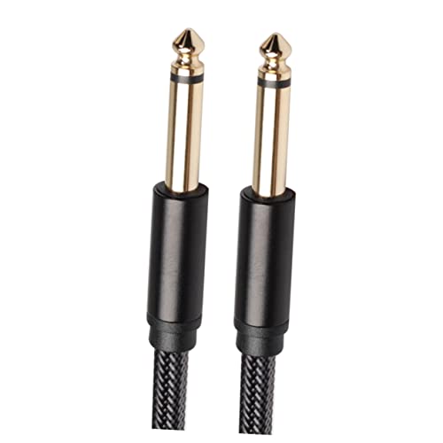 VICASKY Audio Signal Kabel 3 Meter Geräuschgeschütztes Bass Kabel Für Gitarre Hochwertiges Verbindungskabel Für Optimalen Und Langlebigkeit von VICASKY