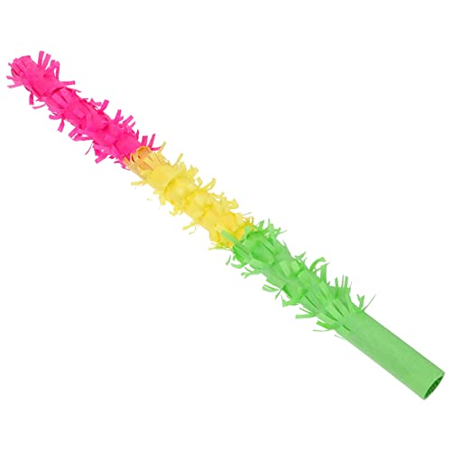 VICASKY Bunter Pinata-Buster-Party-Stick. Extra Langer Pinata-Stick. Geburtstagsfeiern. 20-Zoll-Buster-Stick Damit Es Süßigkeiten Regnen Lässt. Buntes Seidenpapier. Regenbogen-Stick. von VICASKY