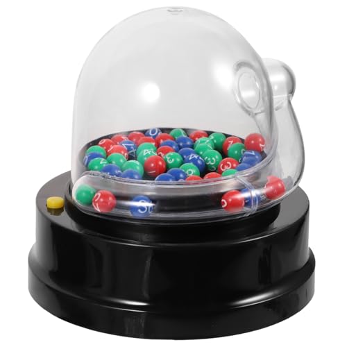 VICASKY Elektrische Lotterieballmaschine Tragbar Leicht Partyspiel Requisite für Karaoke Restaurant Nachtclub Lustiger Glückszahl Auswähler für Freizeit und Gewinnspiele VICASKY Elektrische Lotterieballmaschine Tragbar Leicht Partyspiel Requisite für Karaoke Restaurant Nachtclub Lustiger Glückszahl Auswähler für Freizeit und Gewinnspiele von VICASKY
