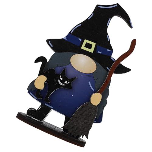 VICASKY Festival Ornament Halloween Ornamente Zwerge Figuren Halloween Halloween Tischschild Halloween Tablett Halloween Zwerge Dekorationen Halloween Tischaufsatz Embleme von VICASKY