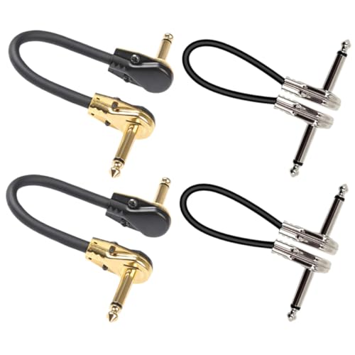 VICASKY Gitarren Effektor Patch Kabel Lange Elektrische Gitarren Pedal Kabel Für Musikinstrumente Flexibles Und Robustes Zubehör Für Effektgeräte von VICASKY