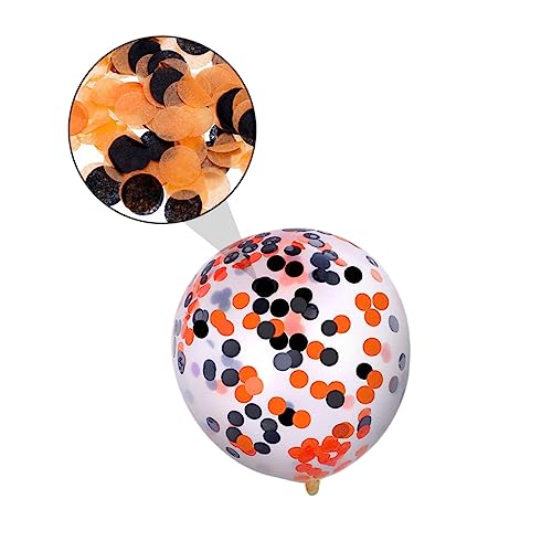 VICASKY Halloween Luftballons Set Party Dekoration Ballons Aus Latex Für Halloween Feierlichkeiten Gruselige Motive Und Farben Ideal Für Halloween Party Deko von VICASKY