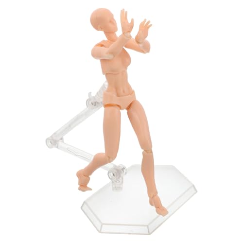 VICASKY Malen Charaktermodell Ständer Für Actionfiguren Zeichnen Modell Mannequin Gliederpuppe Mannequin Puppenmodell Malständer Basis Zeichnen Figur Modell Kunst Figur Modell Pose Basis von VICASKY