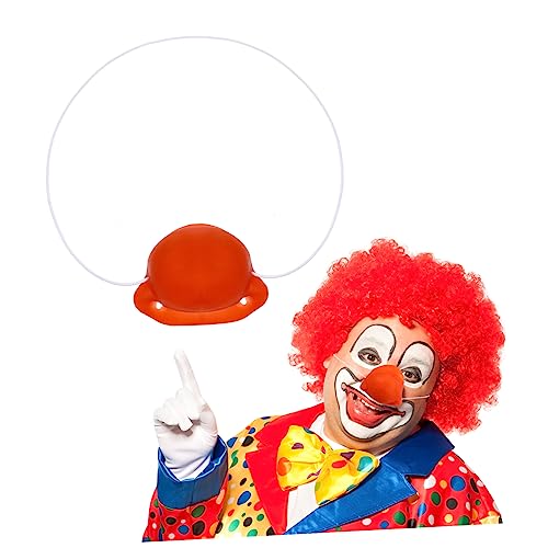 VICASKY Maskerade-Clown-Nase hupende Clownsnase clownrote nase Halloween Spaß weihnachtsassesoires weihnachtliche accessoires spielsachen lustige Clownsnase Clown-Nasen-Stütze von VICASKY