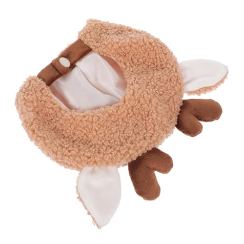 VICASKY Plüschpuppenhut tiermütze Puppen Kleidung Puppen Klamotten Bärenmütze Mini püppchen DIY Basteldekorationen Kleiner Puppenhut kleine hüte dekor Mini-Tops-Hut Puppenhüte PP Baumwolle von VICASKY