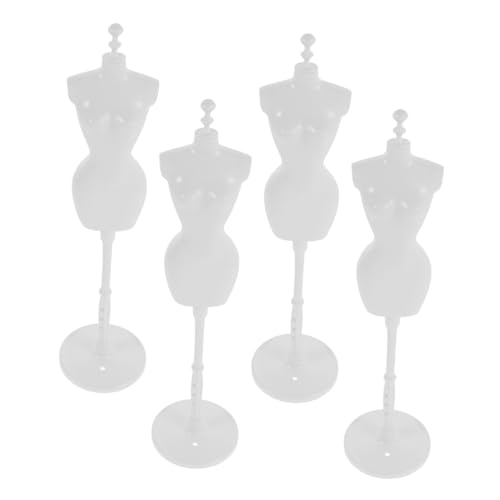 VICASKY Puppen Mannequin Stand Abnehmbarer Kleiderständer Für Hochzeitskleider Mini Größe Kleidungshalter Für Puppen Ideal Für Die Präsentation Von Handgefertigter von VICASKY