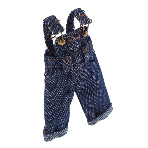 VICASKY Puppenoverall Overalls Puppen Puppenhüte Puppenspielzeug Miniaturpuppen Wiedergeburtspuppen Puppen Hosenträger Puppenbekleidung Kleidung für Puppen Puppe süße Kleidung Metall von VICASKY