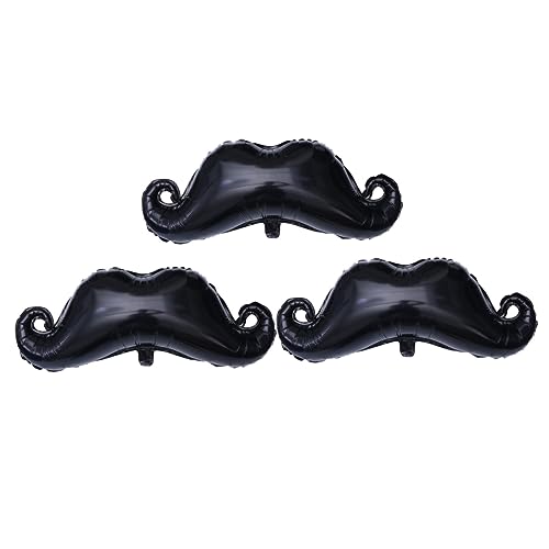 VICASKY Schnurrbart Folienballons Für Party Dekoration Kreative Mustache Luftballons Ideal Für Geburtstagsfeiern Und Themenpartys von VICASKY